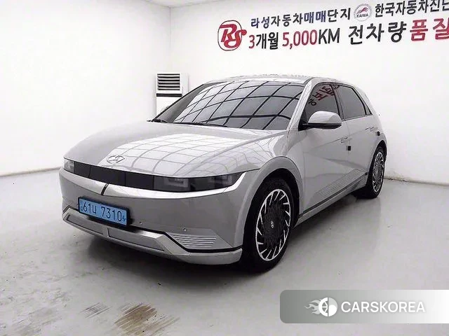 Hyundai Ionic 5 2021 Серебристо-серый из Кореи