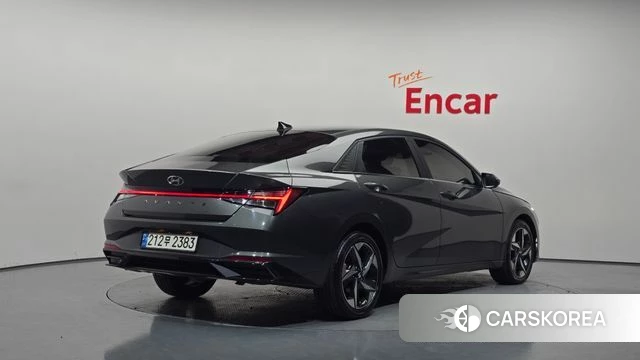 Hyundai Avante (CN7) 2021 Серый из Кореи