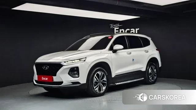 Hyundai Santa Fe TM 2018 Белый из Кореи