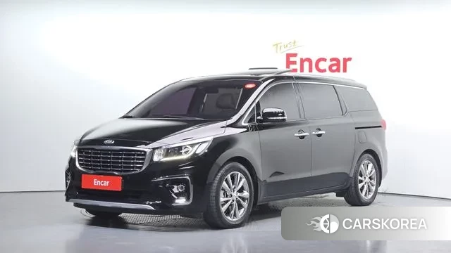 Kia The New Carnival 2019 Черный из Кореи