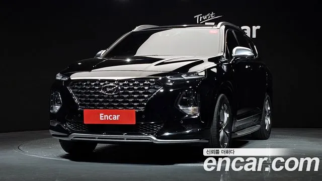 Hyundai Santa Fe TM 2019 Черный из Кореи