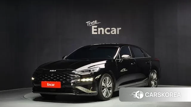 Kia K8 Hybrid 2021 Черный из Кореи