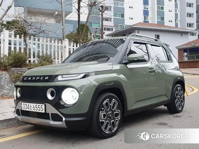 Hyundai Casper 2024 Светло-зеленый из Кореи