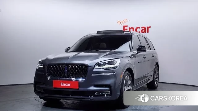 Lincoln Aviator 2nd generation 2022 Серый из Кореи