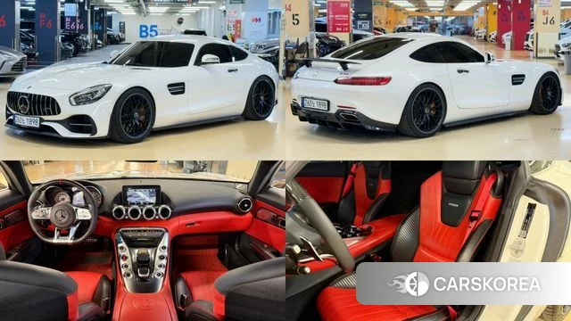 Mercedes-Benz AMG GT 2018 Белый из Кореи
