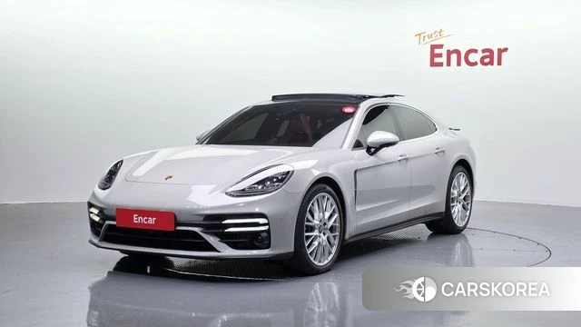 Porsche Panamera (971) 2022 Серебристо-серый из Кореи