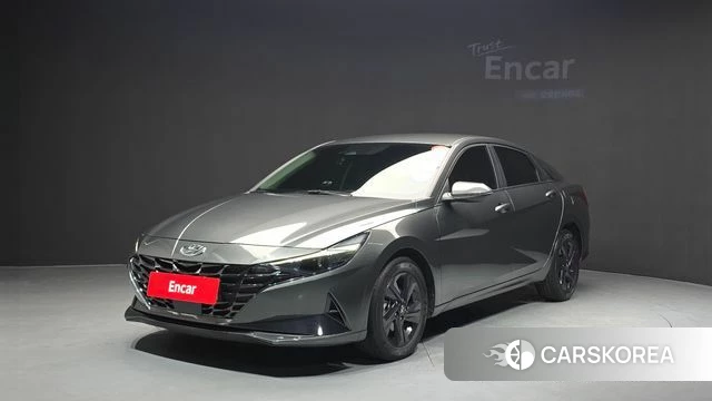 Hyundai Avante (CN7) 2022 Серый из Кореи
