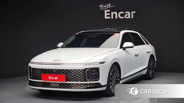 Hyundai Grandeur Hybrid (GN7) 2023 Белый из Кореи