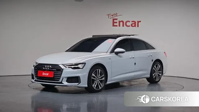 Audi A6 (C8) 2023 Белый из Кореи