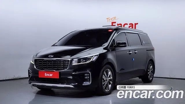 Kia The New Carnival 2018 Черный из Кореи
