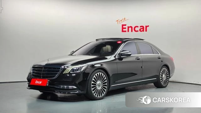 Mercedes-Benz S-Class W222 2018 Черный из Кореи