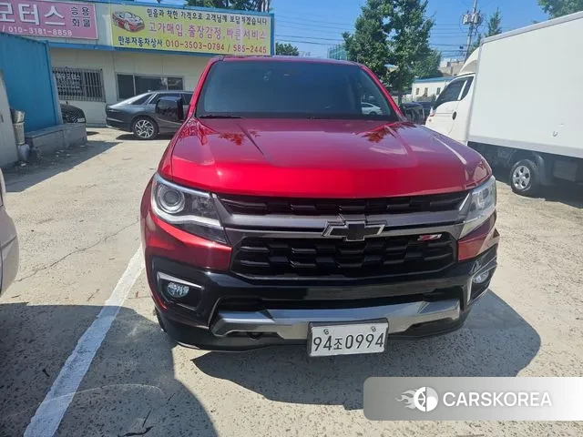 Chevrolet (GM Daewoo) Real New Colorado 2021 Красный из Кореи
