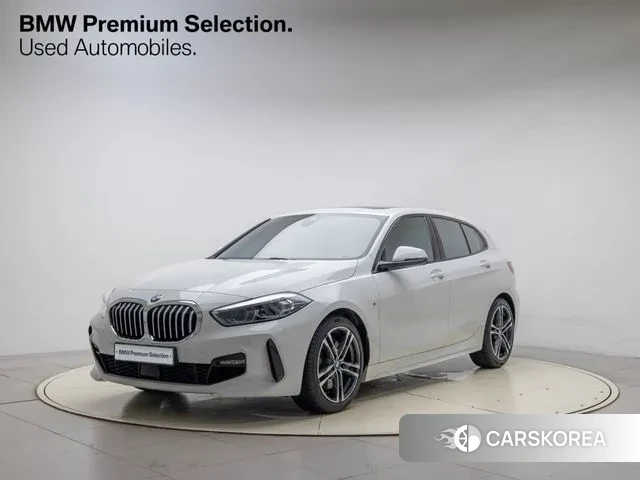 BMW 1 Series (F40) 2021 Белый из Кореи