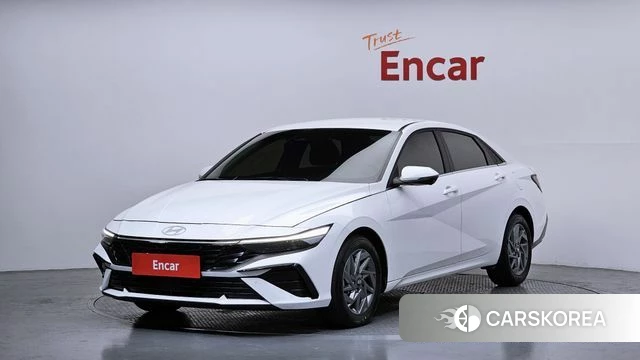 Hyundai The New Avante (CN7) 2024 Белый из Кореи