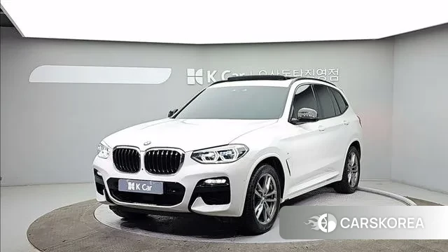 BMW X3 (G01) 2021 Белый из Кореи