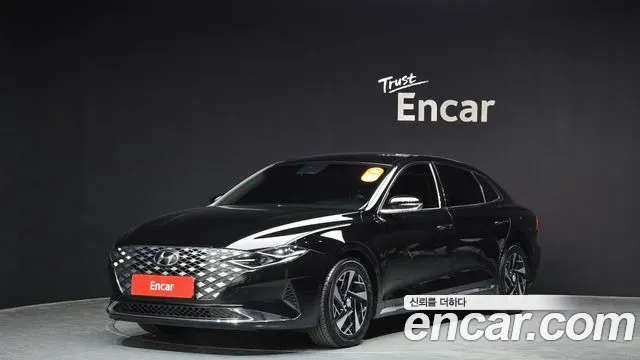 Hyundai The New Grandeur IG Hybrid 2020 Черный из Кореи