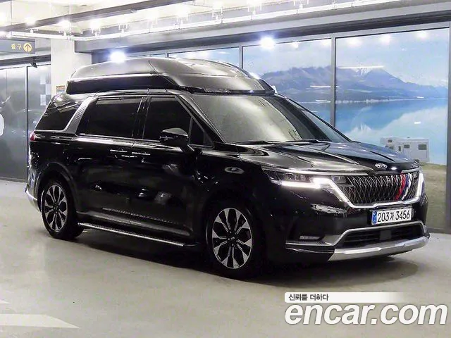 Kia Carnival 4th generation 2021 Черный из Кореи