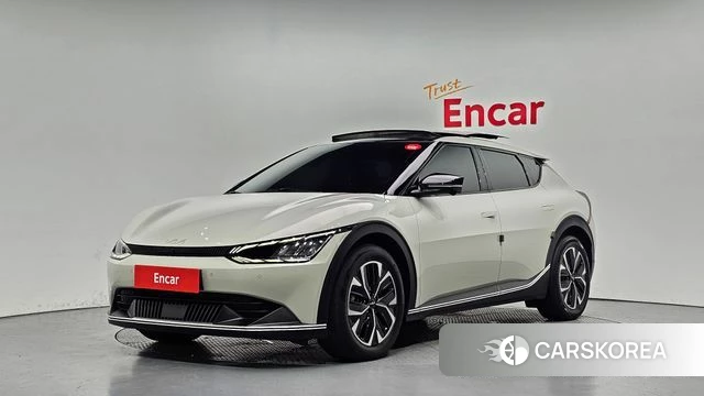 Kia EV6 2021 Жемчужный цвет из Кореи