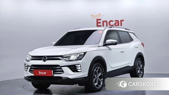 Ssangyong Beautiful Korando 2021 Белый из Кореи