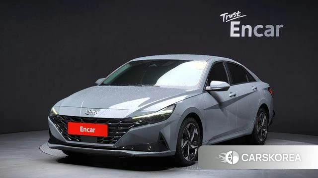 Hyundai Avante (CN7) 2020 Серый из Кореи
