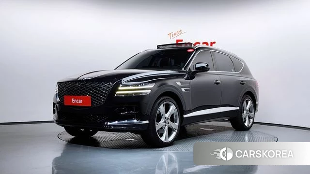 Genesis GV80 2021 Черный из Кореи