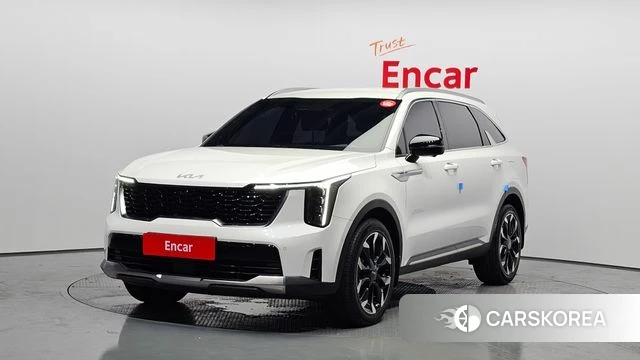 Kia The New Sorento 4th Generation 2023 Белый из Кореи