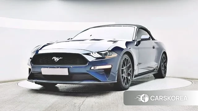 Ford Mustang 2018 Синий из Кореи