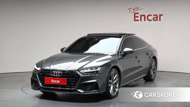 Audi A7 (4K) 2020 Серый из Кореи