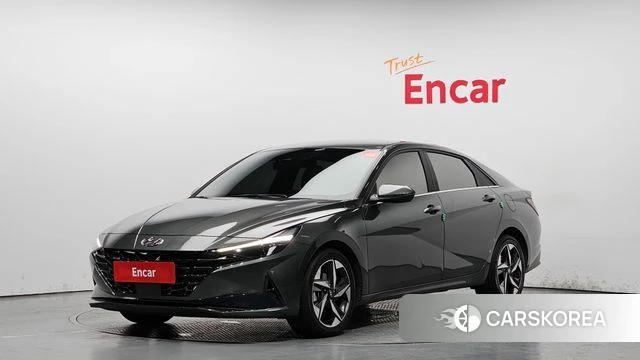 Hyundai Avante (CN7) 2022 Серый из Кореи