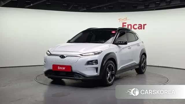 Hyundai Kona Electric 2019 Белый из Кореи