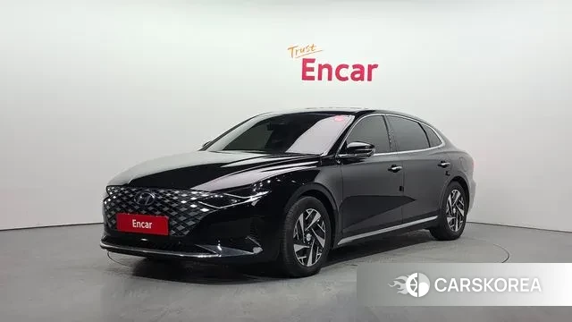 Hyundai The New Grandeur IG Hybrid 2020 Черный из Кореи