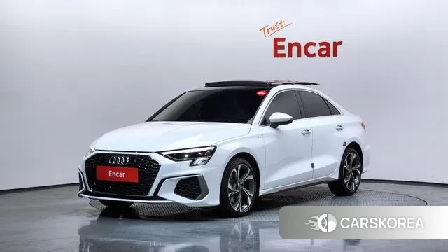Audi A3 (8Y) 2023 Белый из Кореи