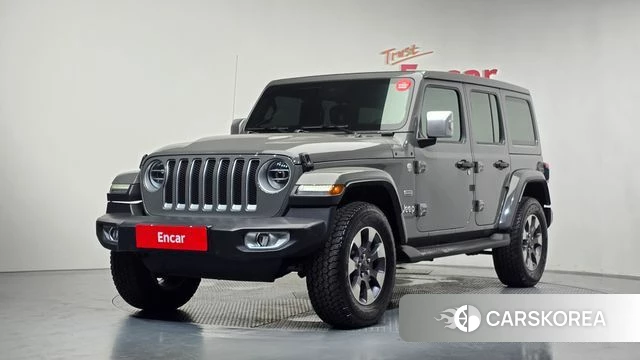 Jeep Wrangler (JL) 2020 Серебристо-серый из Кореи