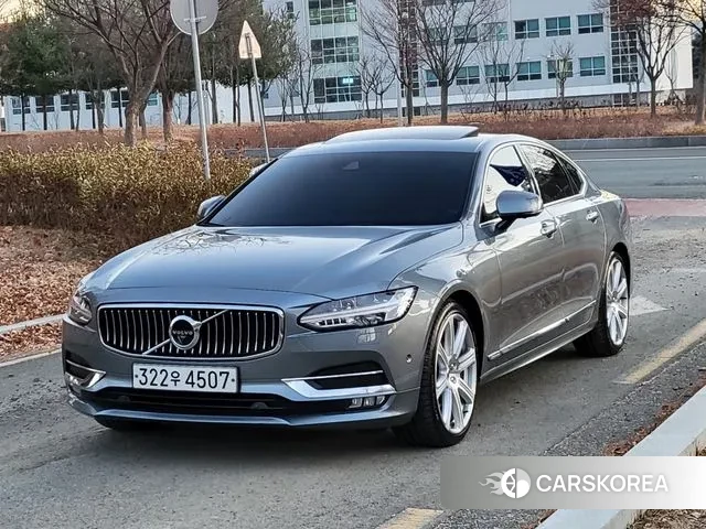 Volvo S90 2019 Серый из Кореи