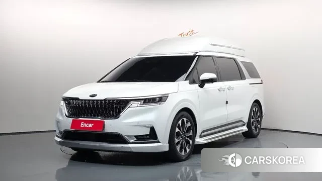 Kia Carnival 4th generation 2021 Белый из Кореи