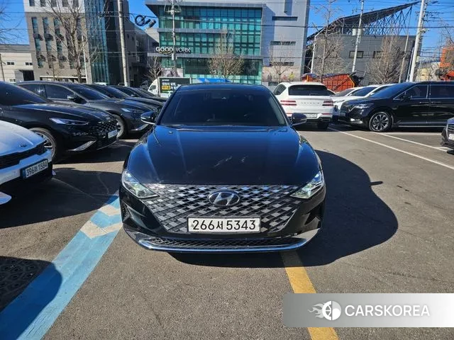 Hyundai The New Grandeur IG Hybrid 2021 Черный из Кореи