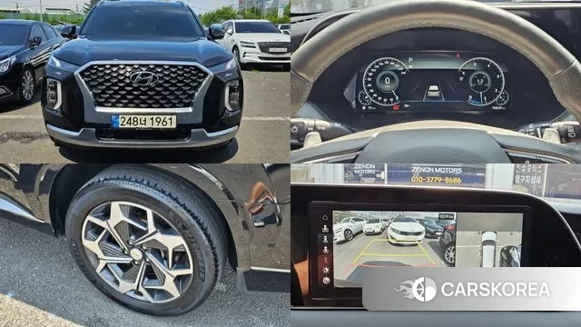 Hyundai Palisade 2021 Черный из Кореи