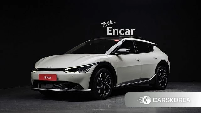 Kia EV6 2021 Жемчужный цвет из Кореи