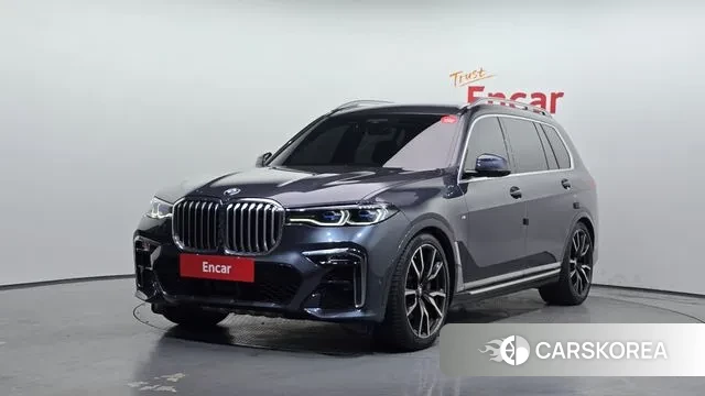 BMW X7 (G07) 2021 Серый из Кореи