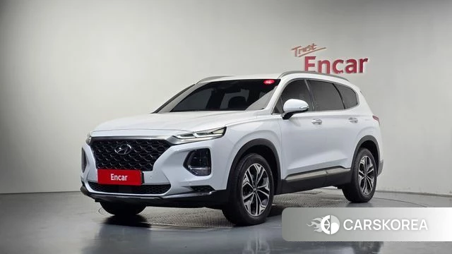 Hyundai Santa Fe TM 2019 Белый из Кореи