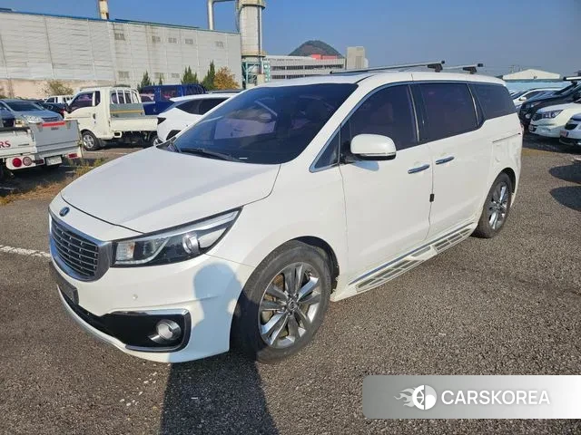 Kia All New Carnival 2018 Белый из Кореи