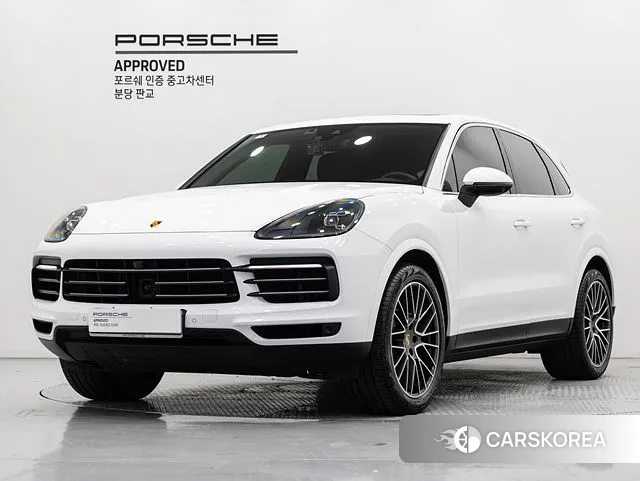 Porsche Cayenne (PO536) 2023 Белый из Кореи