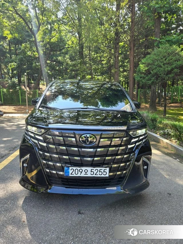 Toyota Alphard 4th Generation 2025 Черный из Кореи