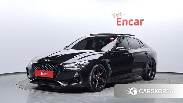 Genesis G70 2019 Черный из Кореи