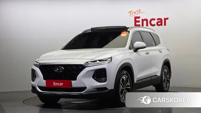 Hyundai Santa Fe TM 2018 Белый из Кореи