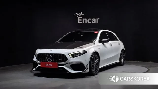 Mercedes-Benz A-Class W177 2021 Белый из Кореи