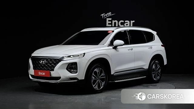 Hyundai Santa Fe TM 2019 Белый из Кореи