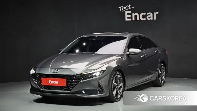 Hyundai Avante (CN7) 2020 Серый из Кореи