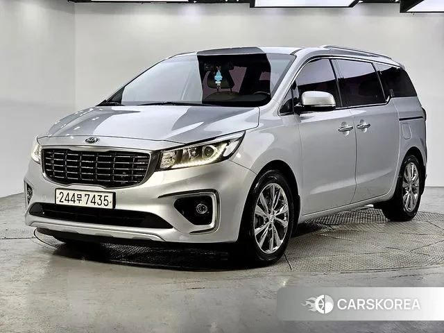Kia The New Carnival 2019 Серебряный из Кореи