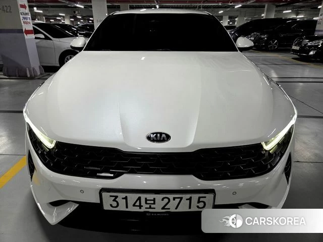 Kia K5 Hybrid 3rd Generation 2021 Белый из Кореи